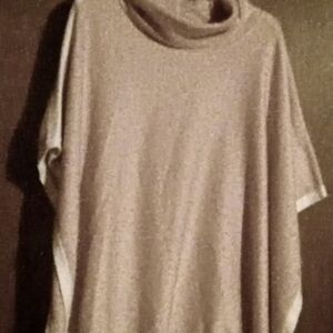 A  warm pink cardigan